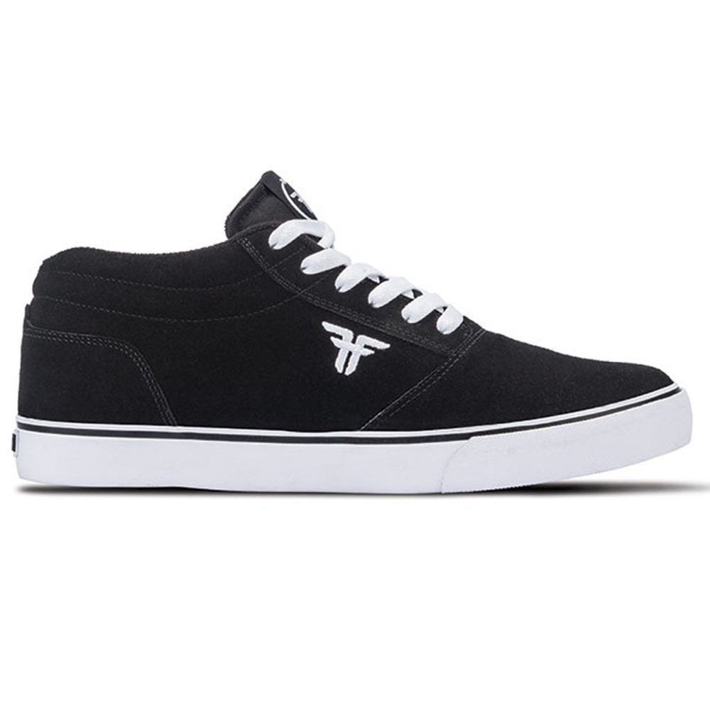 Fallen‎ DOA Black Suede Skate Shoes Men 12 / 46 EU Streetwear Skateboard Grunge